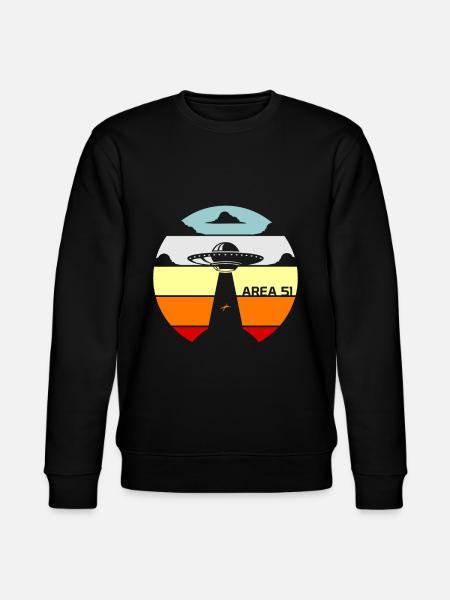 Area 51 - Stanley/Stella CHANGER Unisex Organic Sweatshirt - black