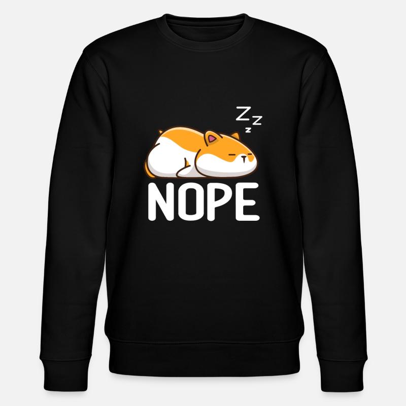Cavy guinea pig - Stanley/Stella CHANGER Unisex Organic Sweatshirt - black