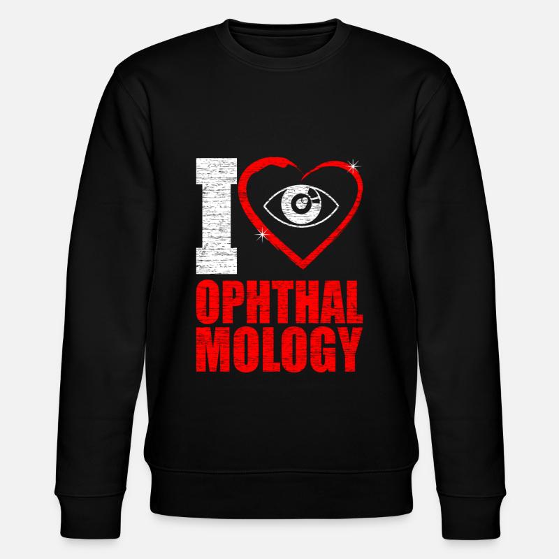 Ophtalmologiste - Sweat bio CHANGER Stanley/Stella Unisexe - noir