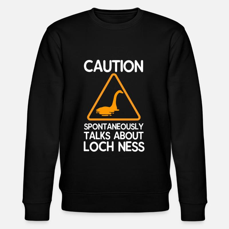 Monstre du Loch Ness - Sweat bio CHANGER Stanley/Stella Unisexe - noir