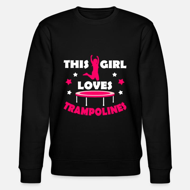 Trampolin - Stanley/Stella Unisex Bio-Sweatshirt CHANGER - Schwarz