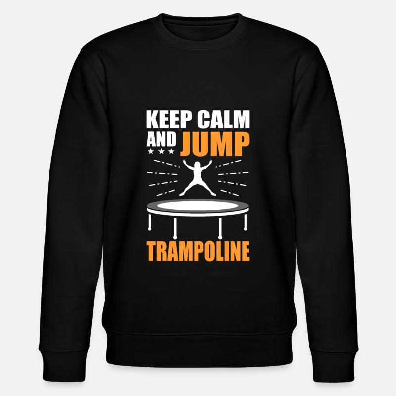trampoline - Sweat bio CHANGER Stanley/Stella Unisexe - noir