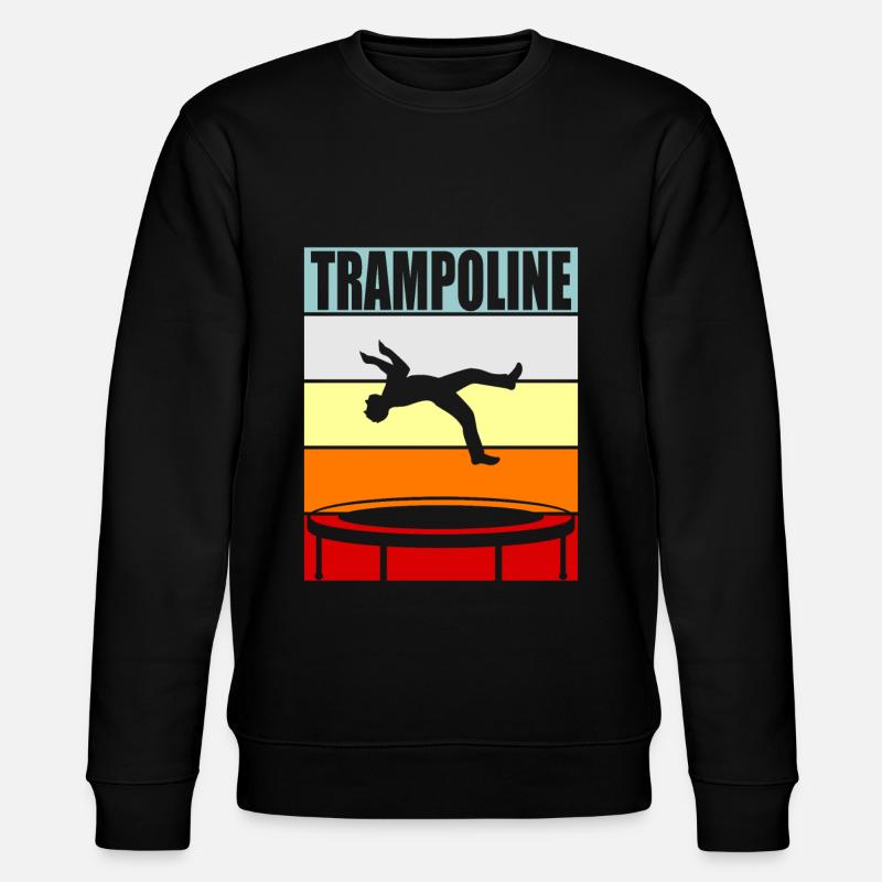 trampoline - Sweat bio CHANGER Stanley/Stella Unisexe - noir