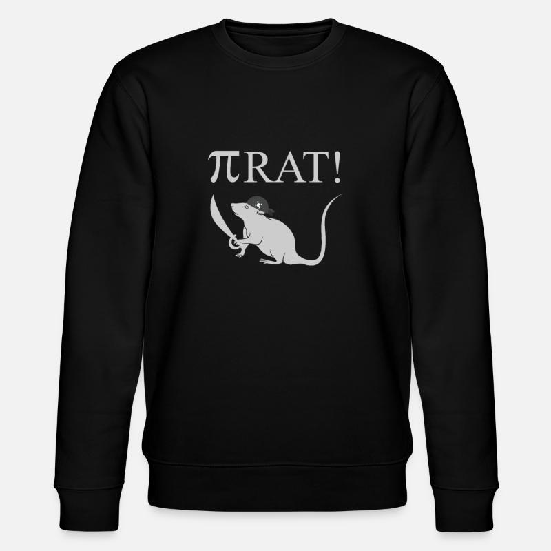 Ratte - Stanley/Stella Unisex Bio-Sweatshirt CHANGER  - Schwarz