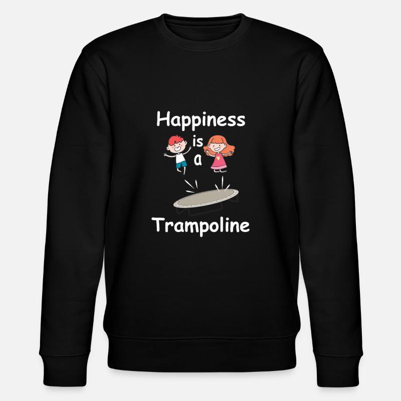 Trampolin - Stanley/Stella Unisex Bio-Sweatshirt CHANGER - Schwarz