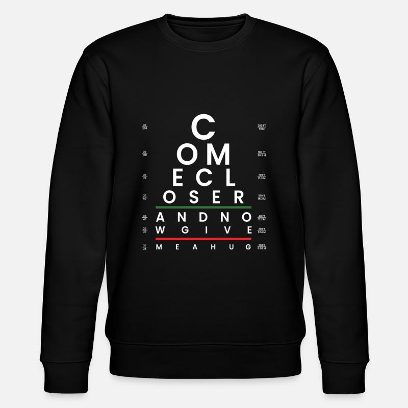 Ophtalmologiste - Sweat bio CHANGER Stanley/Stella Unisexe - noir