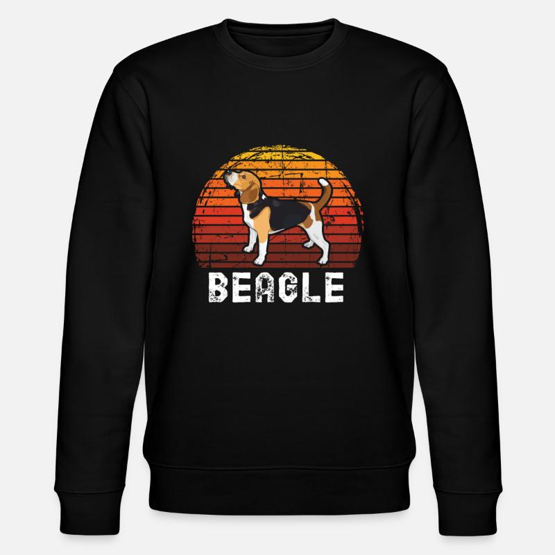 beagle - Sweat bio CHANGER Stanley/Stella Unisexe - noir
