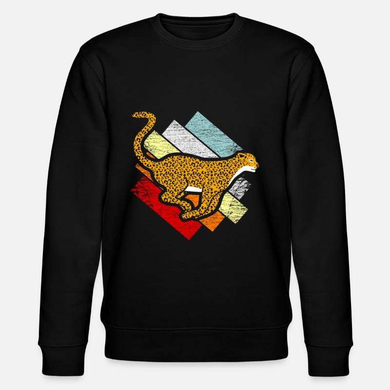 guépard - Sweat bio CHANGER Stanley/Stella Unisexe - noir