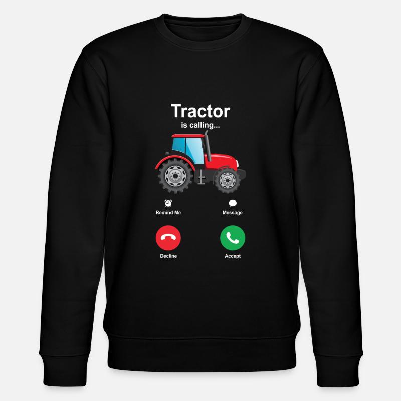 tracteur - Sweat bio CHANGER Stanley/Stella Unisexe - noir