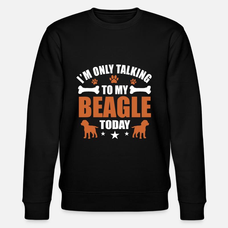 beagle - Sweat bio CHANGER Stanley/Stella Unisexe - noir
