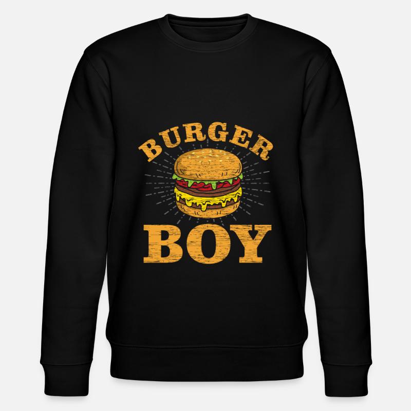 Burger - Sweat bio CHANGER Stanley/Stella Unisexe - noir