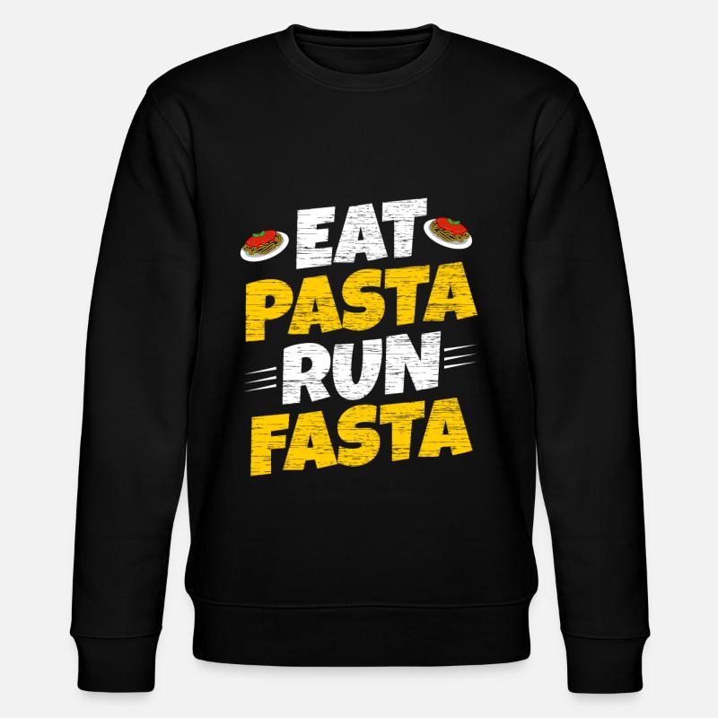 Pâtes - Sweat bio CHANGER Stanley/Stella Unisexe - noir