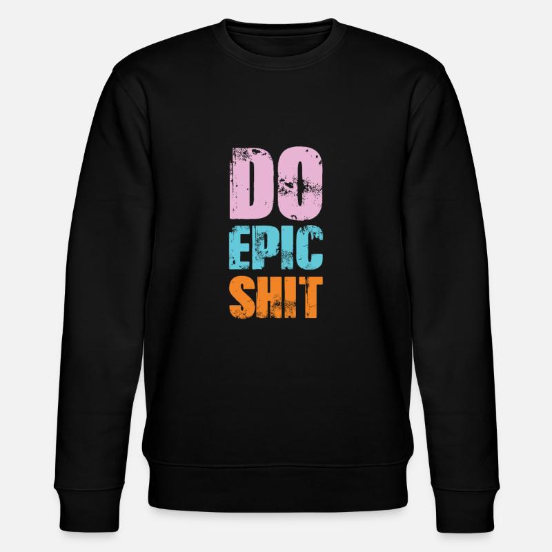 Shit heap - Stanley/Stella CHANGER Unisex Organic Sweatshirt - black