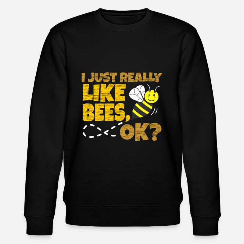 Les abeilles - Sweat bio CHANGER Stanley/Stella Unisexe - noir