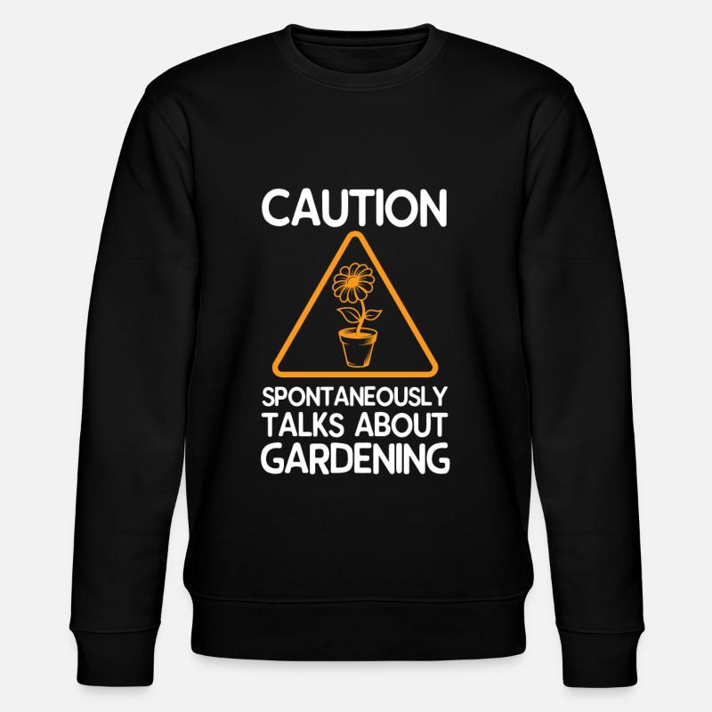 Gärtner - Stanley/Stella Unisex Bio-Sweatshirt CHANGER  - Schwarz