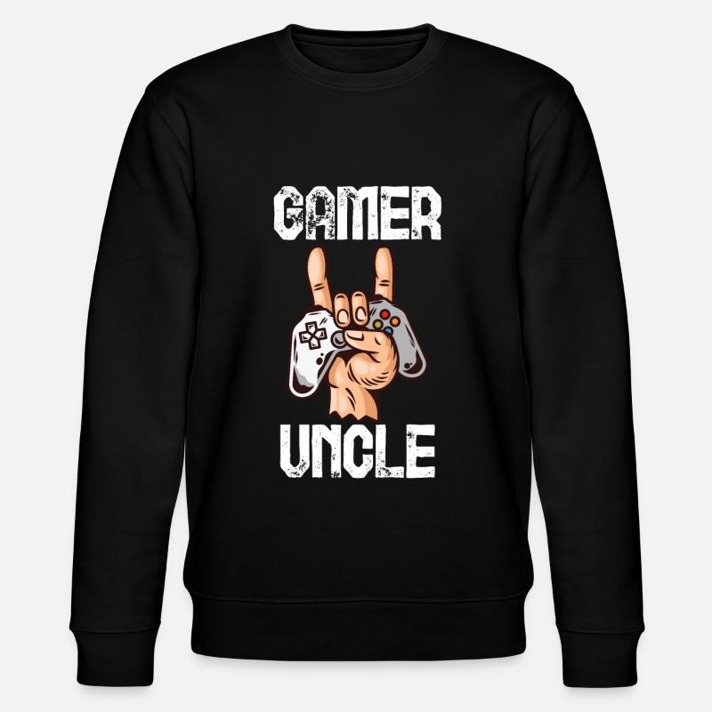 Onkel - Stanley/Stella Unisex Bio-Sweatshirt CHANGER  - Schwarz