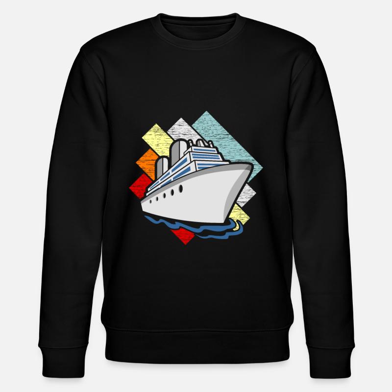 Bateau de croisière - Sweat bio CHANGER Stanley/Stella Unisexe - noir