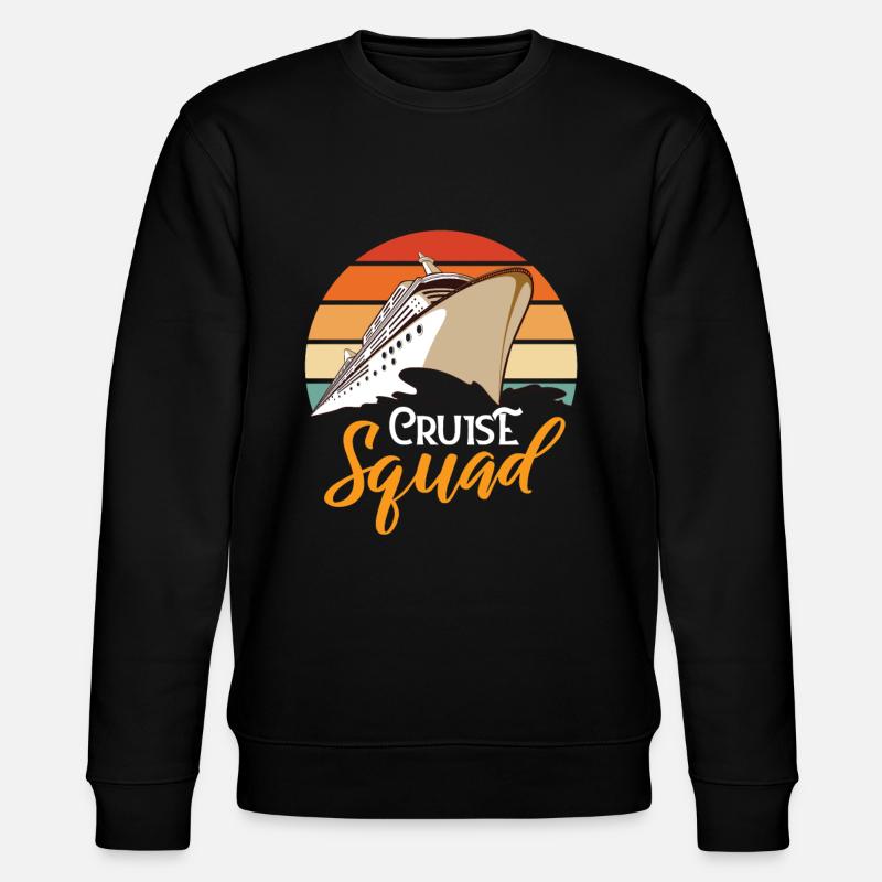 Bateau de croisière - Sweat bio CHANGER Stanley/Stella Unisexe - noir