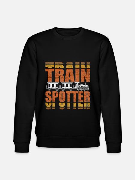 train - Stanley/Stella CHANGER Unisex Organic Sweatshirt - black