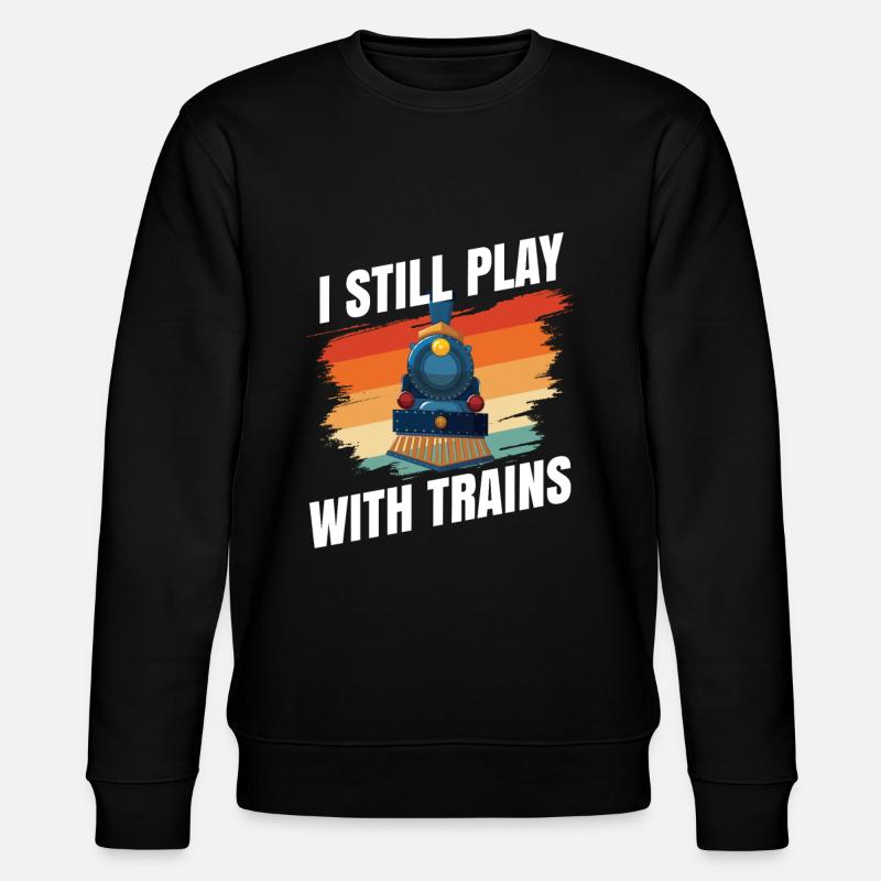 train - Sweat bio CHANGER Stanley/Stella Unisexe - noir