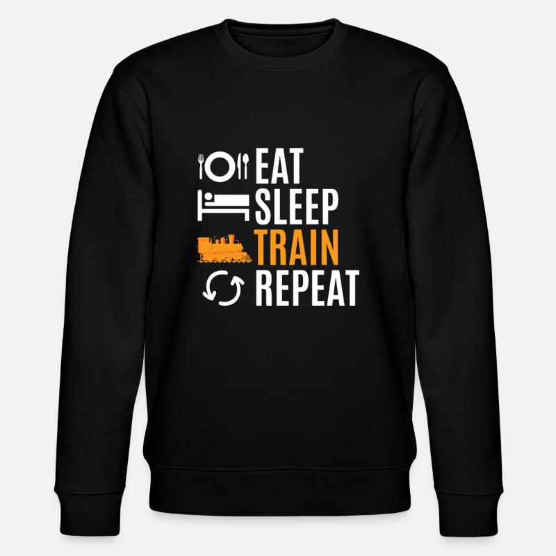 Train - Sweat bio CHANGER Stanley/Stella Unisexe - noir