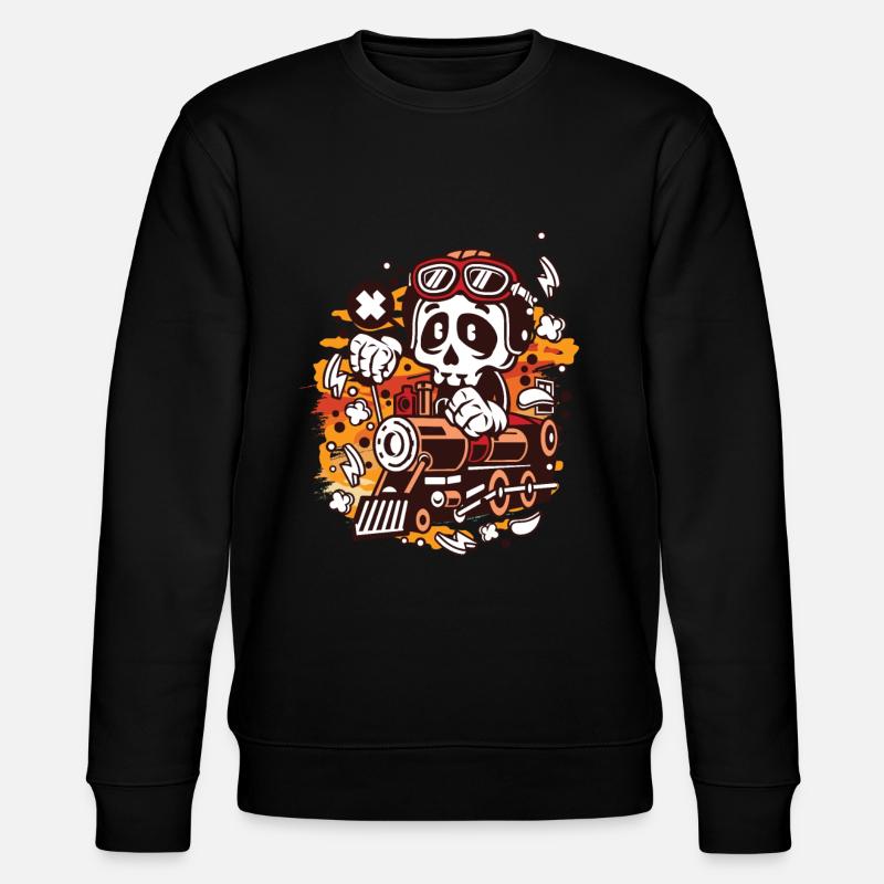Zug - Stanley/Stella Unisex Bio-Sweatshirt CHANGER  - Schwarz