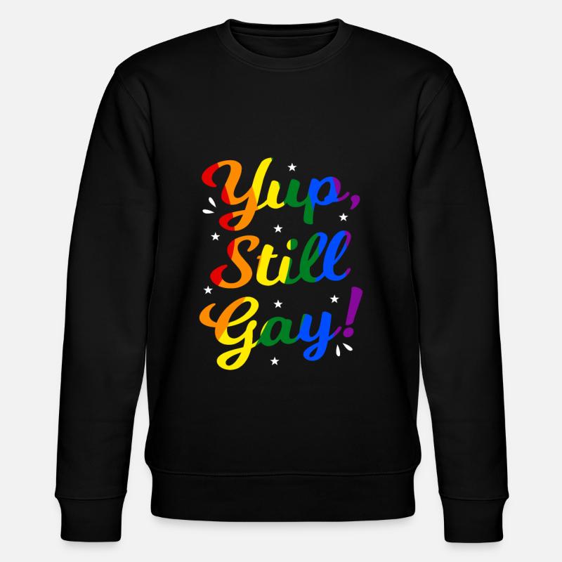 LGBT - Stanley/Stella Unisex Bio-Sweatshirt CHANGER  - Schwarz