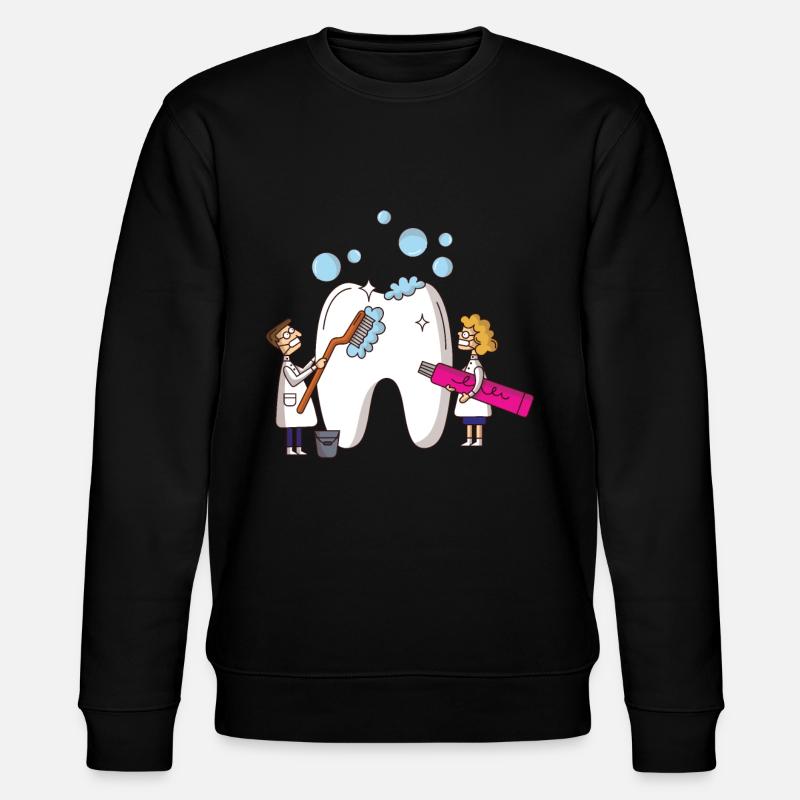 Idée cadeau dentiste dentiste - Sweat bio CHANGER Stanley/Stella Unisexe - noir