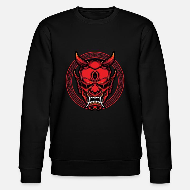 Devil demon cool gift idea - Stanley/Stella CHANGER Unisex Organic Sweatshirt - black