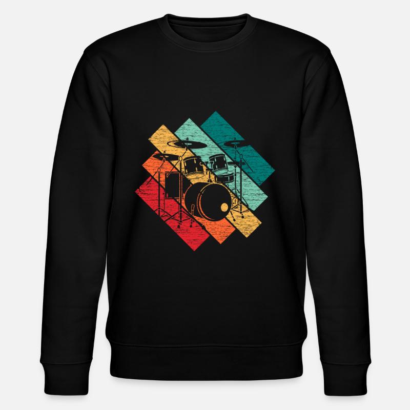 Tambours - Sweat bio CHANGER Stanley/Stella Unisexe - noir