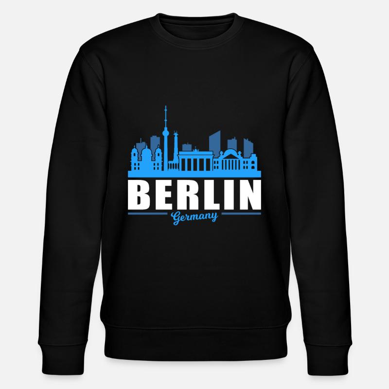 Berlin - Sweat bio CHANGER Stanley/Stella Unisexe - noir