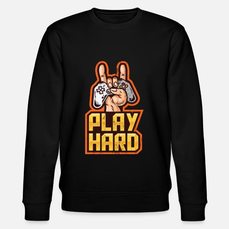 Computer Gaming - Stanley/Stella CHANGER Unisex Organic Sweatshirt - black