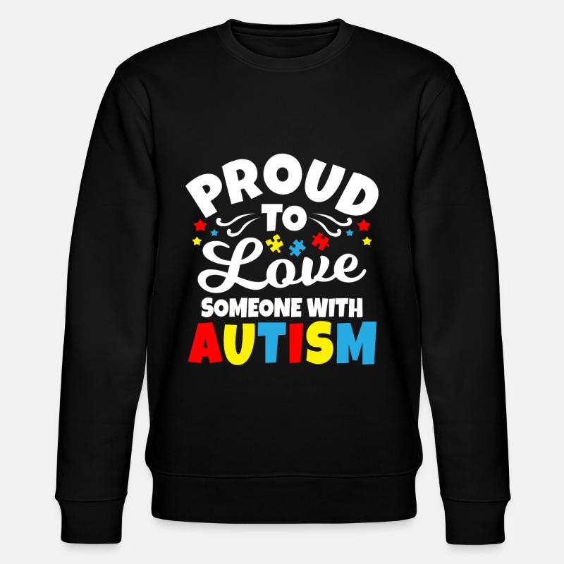 Autisme - Sweat bio CHANGER Stanley/Stella Unisexe - noir