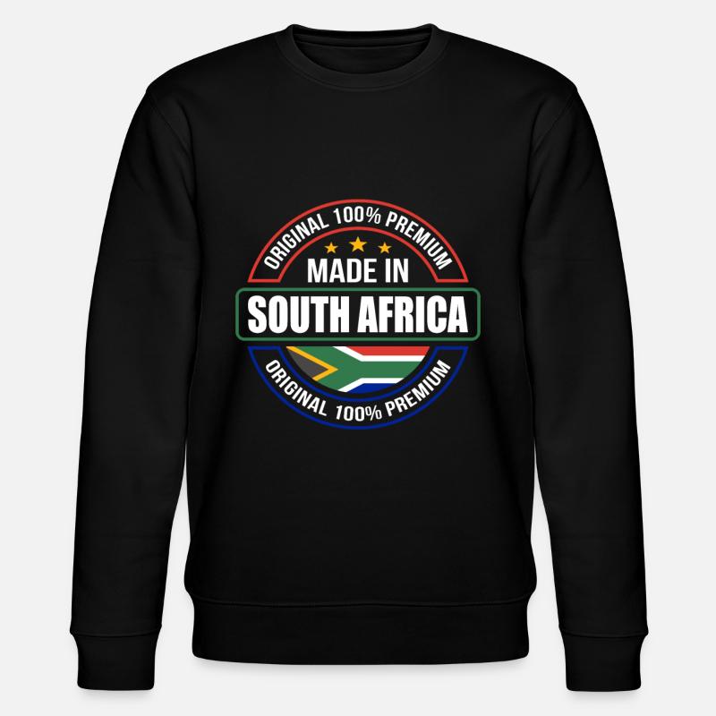 Afrique du Sud - Sweat bio CHANGER Stanley/Stella Unisexe - noir