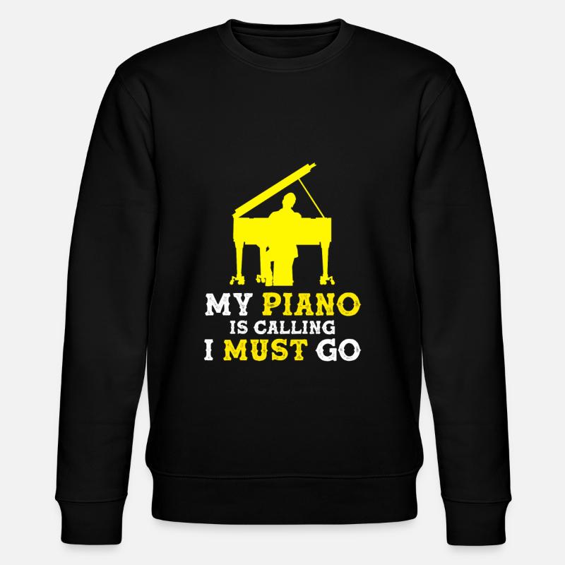Piano Klavier - Sweat bio CHANGER Stanley/Stella Unisexe - noir