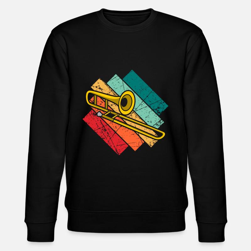 Posaune Trombone - Sweat bio CHANGER Stanley/Stella Unisexe - noir