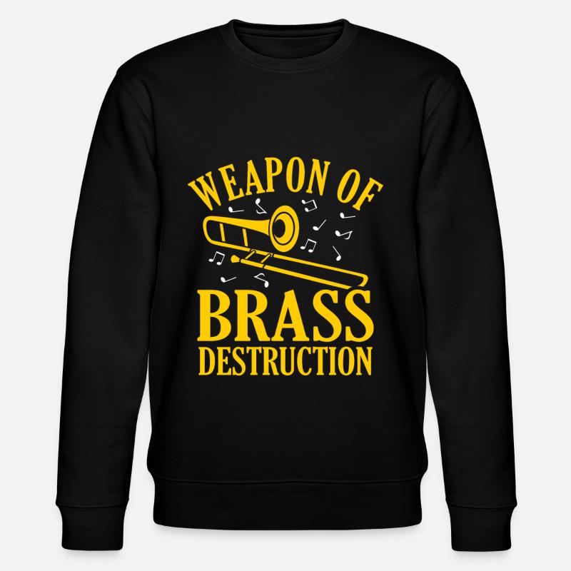 Posaune Trombone - Sweat bio CHANGER Stanley/Stella Unisexe - noir