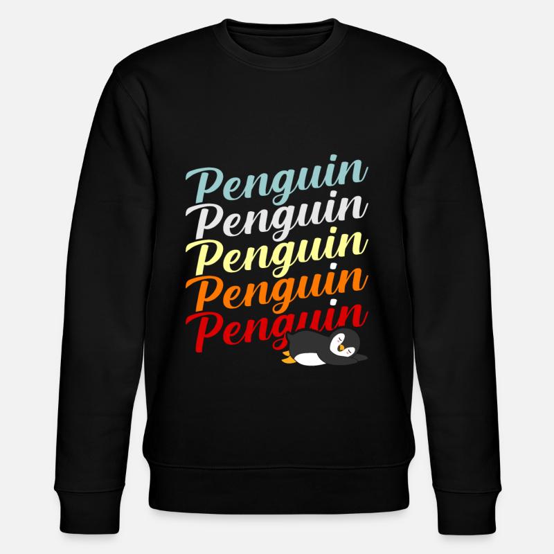 penguin - Stanley/Stella CHANGER Unisex Organic Sweatshirt - black