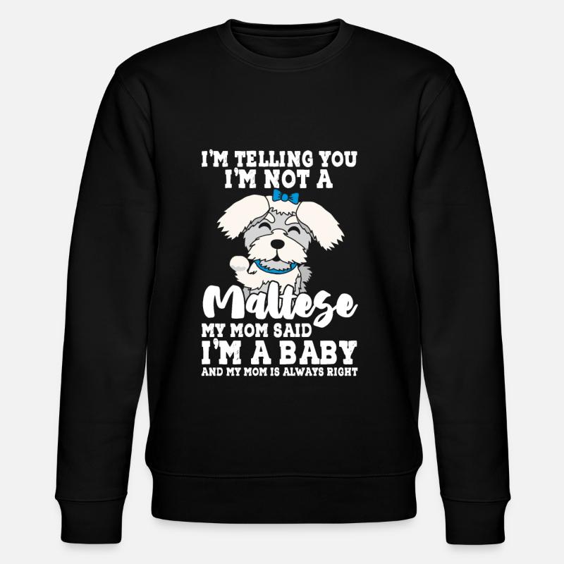 Malteser - Stanley/Stella Unisex Bio-Sweatshirt CHANGER - Schwarz
