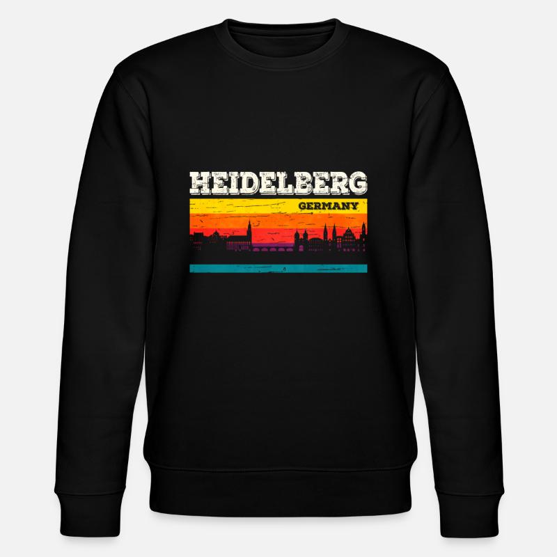 Heidelberg - Sweat bio CHANGER Stanley/Stella Unisexe - noir