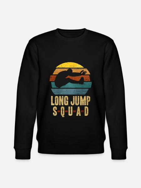 Saut en longueur - Sweat bio CHANGER Stanley/Stella Unisexe - noir