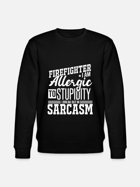 Fireman - Stanley/Stella CHANGER Unisex Organic Sweatshirt - black