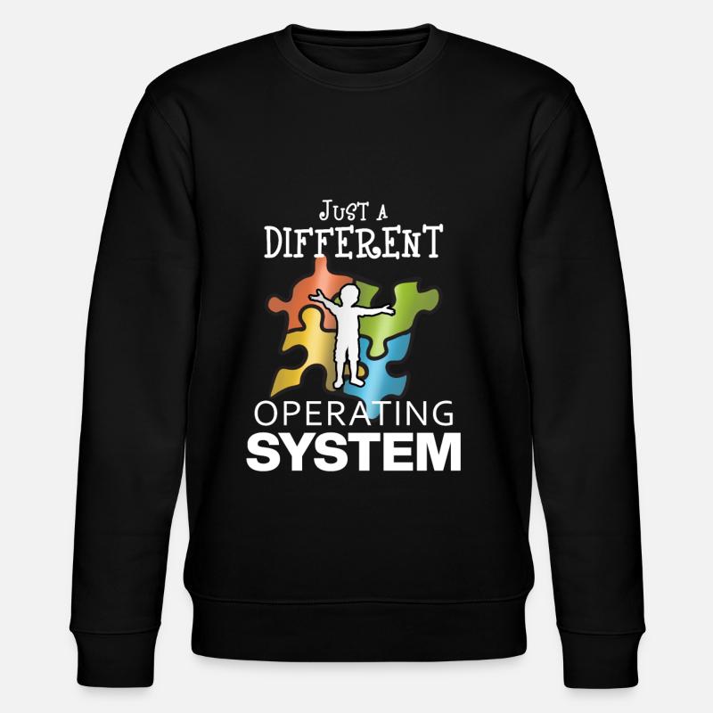 Autismus - Stanley/Stella Unisex Bio-Sweatshirt CHANGER  - Schwarz