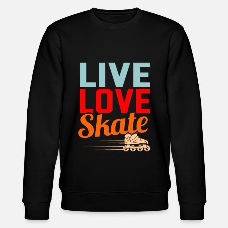 Inline skating - Stanley/Stella CHANGER Unisex Organic Sweatshirt - black