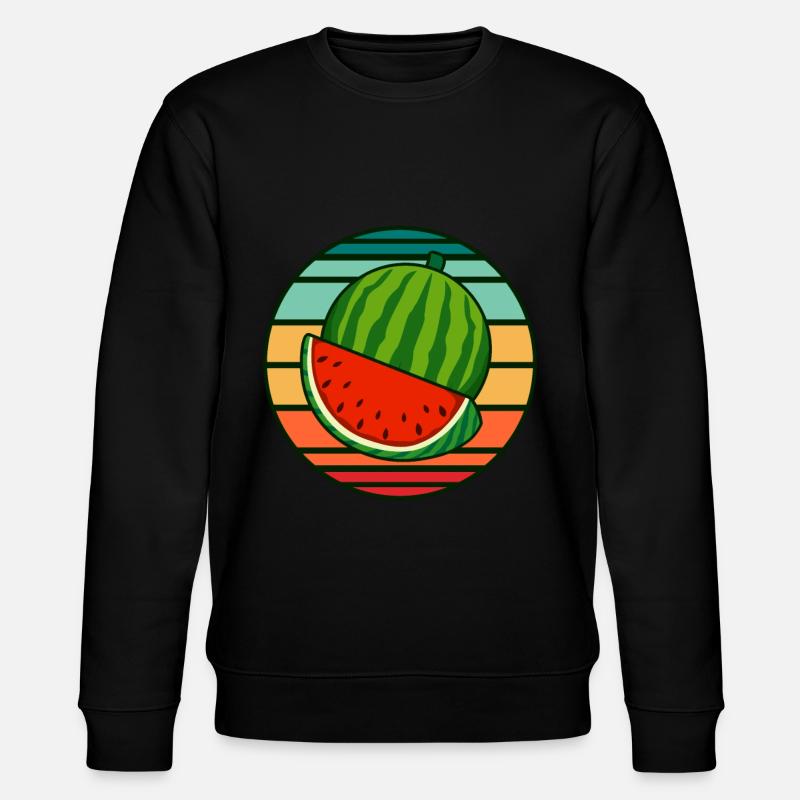 Pastèque - Sweat bio CHANGER Stanley/Stella Unisexe - noir