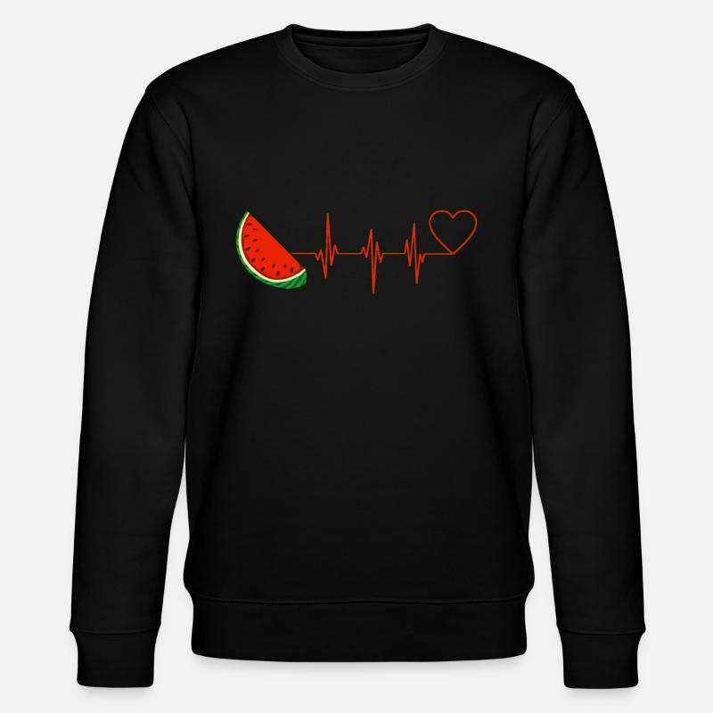 Pastèque - Sweat bio CHANGER Stanley/Stella Unisexe - noir