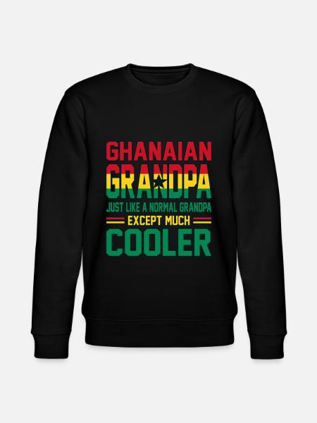 Ghana - Stanley/Stella CHANGER Unisex Organic Sweatshirt - black