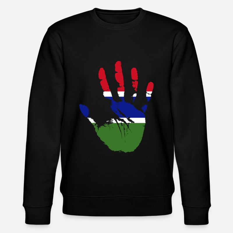 Gambia - Stanley/Stella Unisex Bio-Sweatshirt CHANGER  - Schwarz