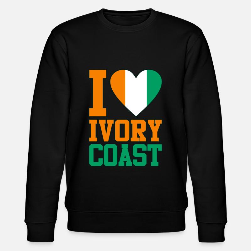 Côte d’Ivoire - Sweat bio CHANGER Stanley/Stella Unisexe - noir