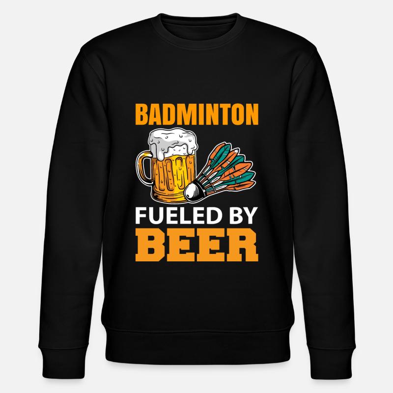 Badminton - Stanley/Stella Unisex Bio-Sweatshirt CHANGER  - Schwarz